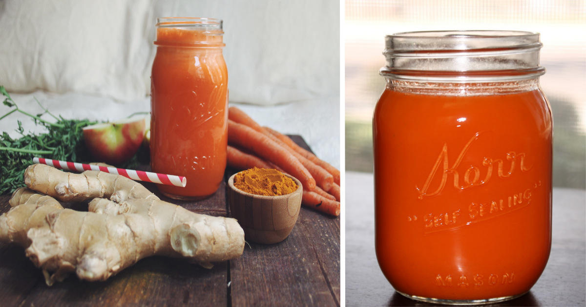 The Ultimate GingerTurmericCarrot Juice To Replace Your Pain And