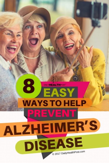 8 Easy Ways To Help Prevent Alzheimers Disease