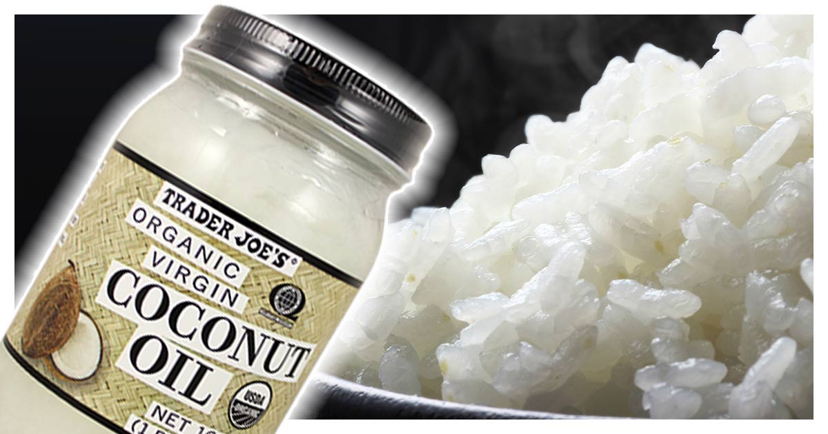 How to Cook Rice With Coconut Oil to BURN More Fat and Cut Calories by