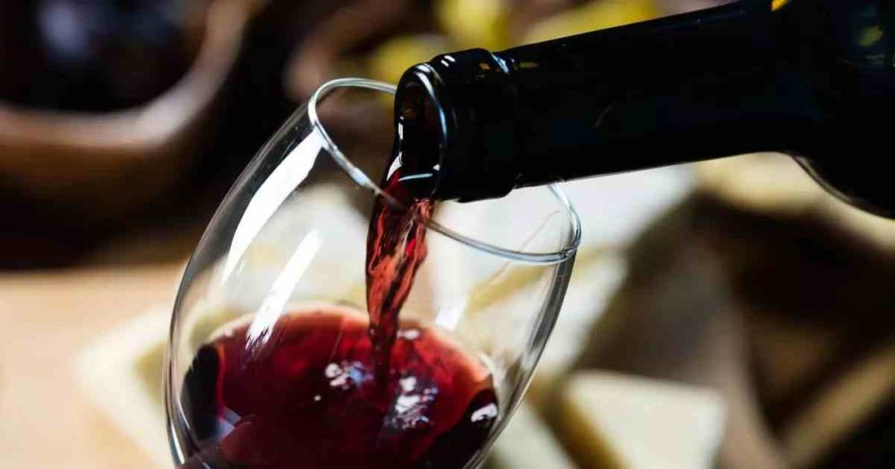 red wine kills germs