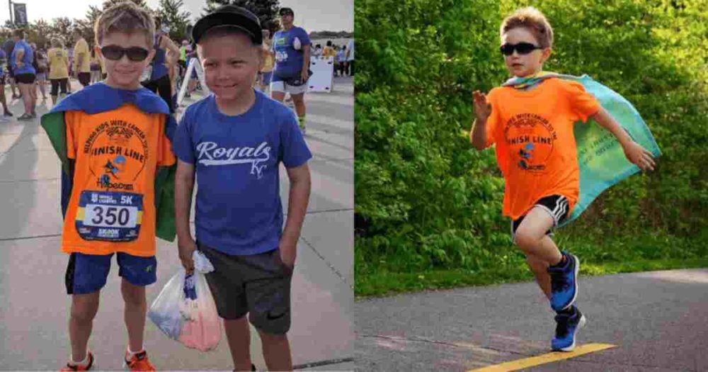 9-Year-Old Runs Over 120 Miles To Raise Money For Kids With Cancer