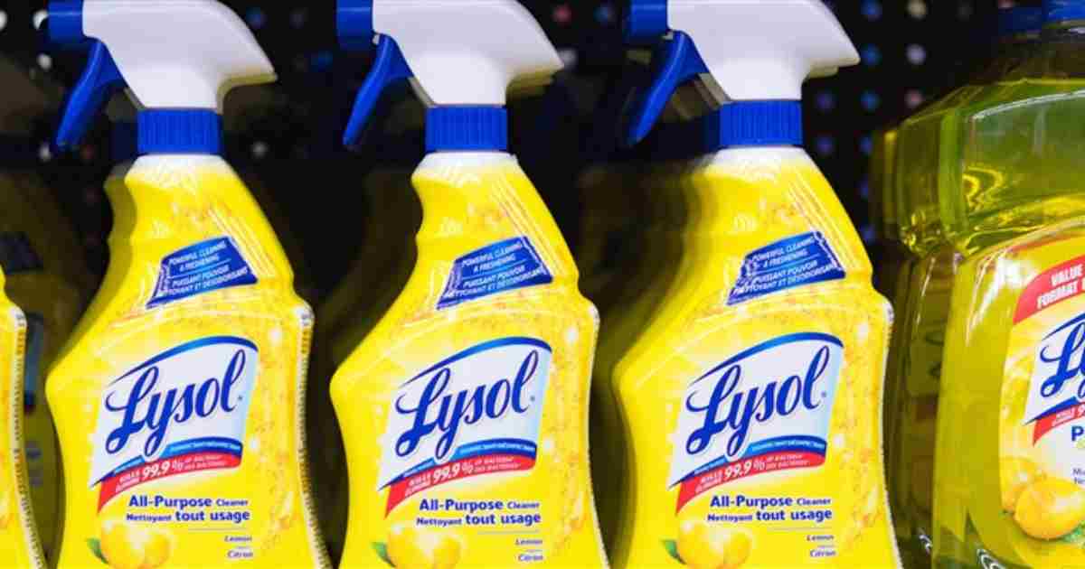 Two Tested Lysol Products Have Been Shown To Effectively Kill Coronavirus From Surfaces