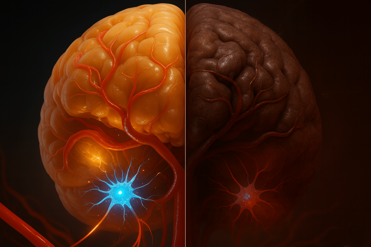 Scientists Uncover How Chronic Stress May Starve The Brain Of Blood Flow